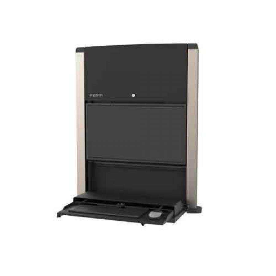 Ergotron CareFit 24 inch Sit Stand Wall Mount Enclosure Price in chennai, tamilandu, Hyderabad, telangana