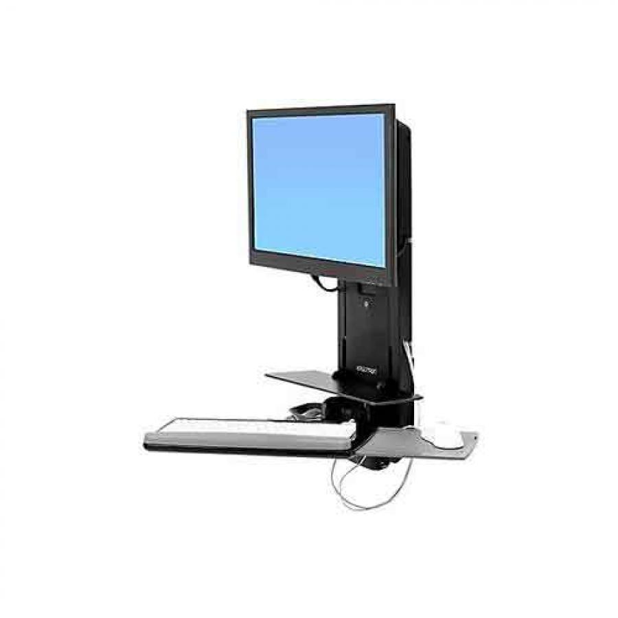 Ergotron StyleView Sit Stand Vertical Lift Patient Room Price in chennai, tamilandu, Hyderabad, telangana