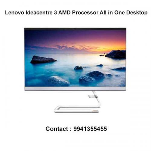 Lenovo Ideacentre 3 AMD Processor All in One Desktop price in hyderabad