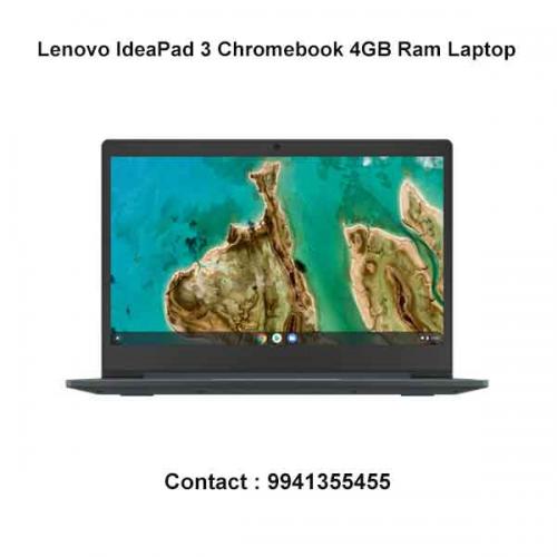 Lenovo IdeaPad 3 Chromebook 4GB Ram Laptop Price in chennai, tamilandu, Hyderabad, telangana