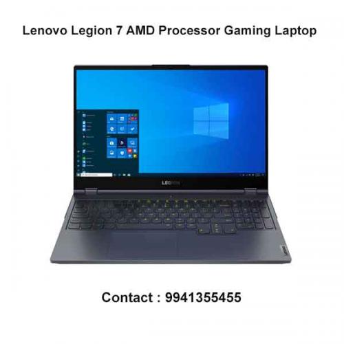 Lenovo Legion 7 AMD Processor Gaming Laptop Price in chennai, tamilandu, Hyderabad, telangana
