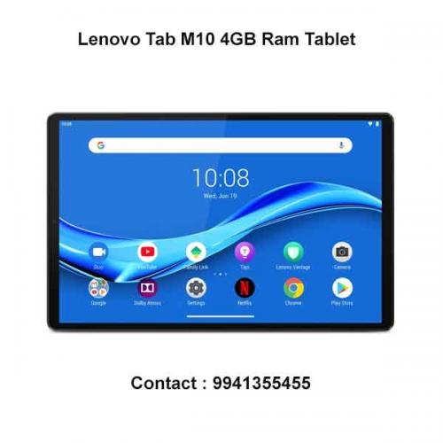 Lenovo Tab M10 4GB Ram Tablet Price in chennai, tamilandu, Hyderabad, telangana