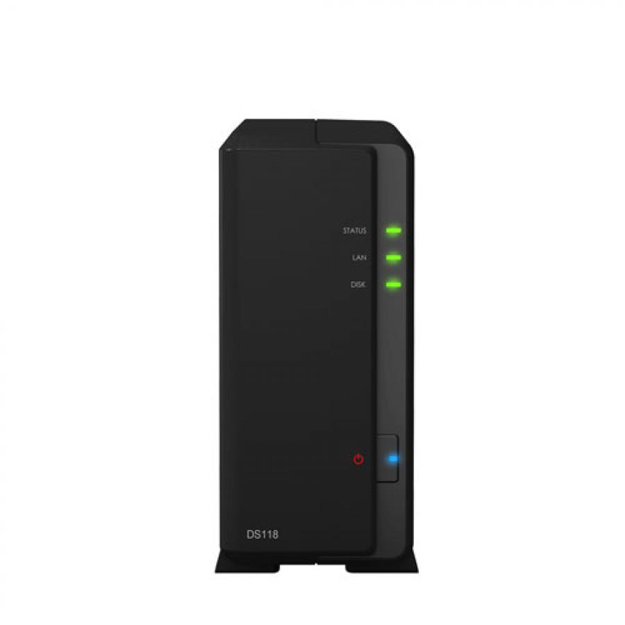 Synology DiskStation DS118 2 Bay NAS Enclosure price in hyderabad, telangana, nellore, vizag, bangalore